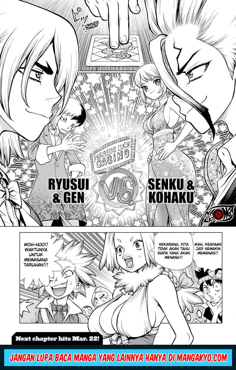 Dr. Stone Chapter 143 Bahasa Indonesia