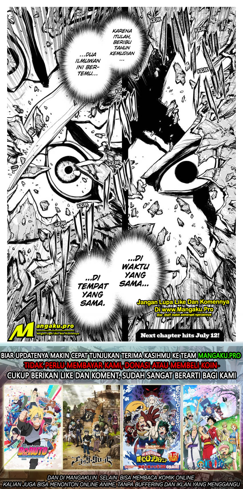 Dilarang COPAS - situs resmi www.mangacanblog.com - Komik dr stone 157 - chapter 157 158 Indonesia dr stone 157 - chapter 157 Terbaru 16|Baca Manga Komik Indonesia|Mangacan