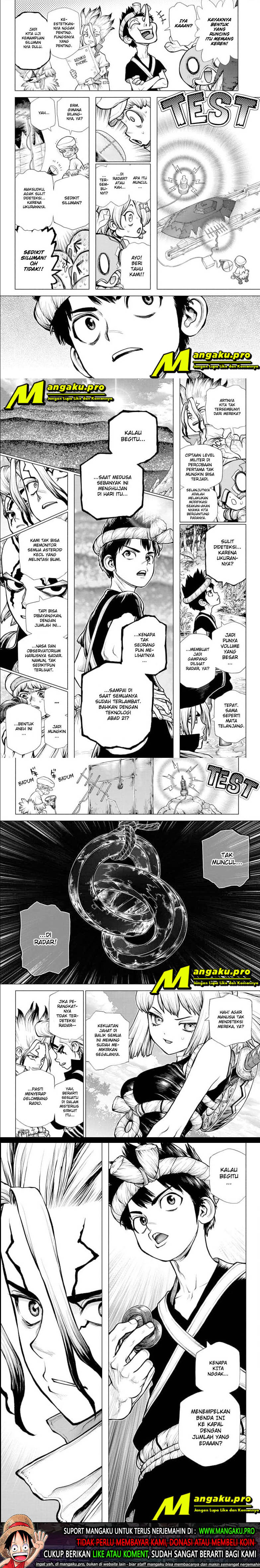 Dr. Stone Chapter 181 Bahasa Indonesia