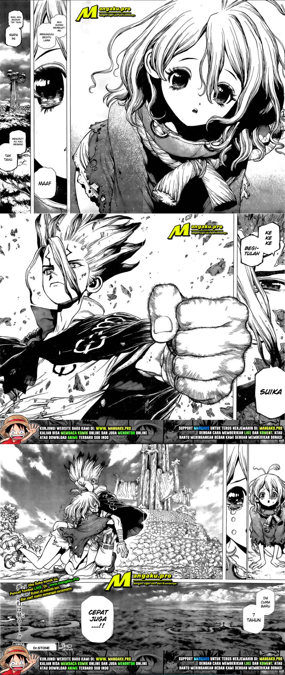 Dr. Stone Chapter 196 Bahasa Indonesia