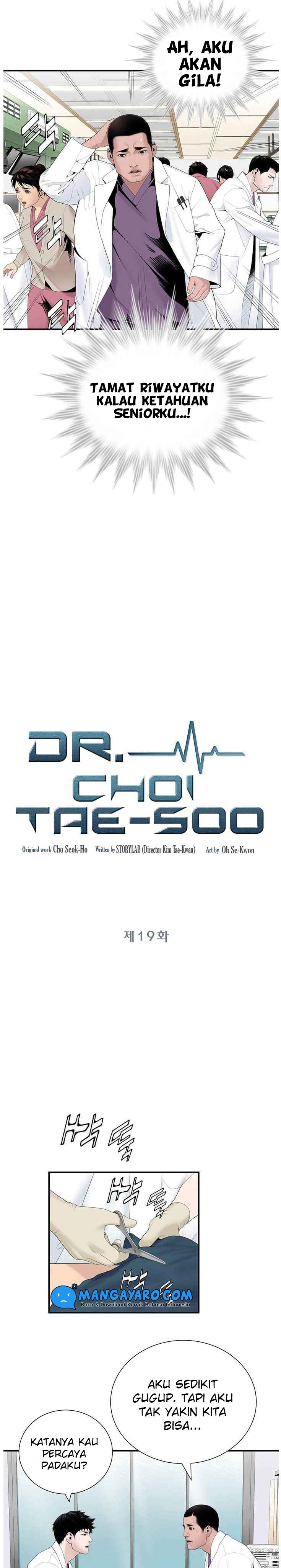 Dr. Choi Tae-Soo Chapter 19 Bahasa Indonesia
