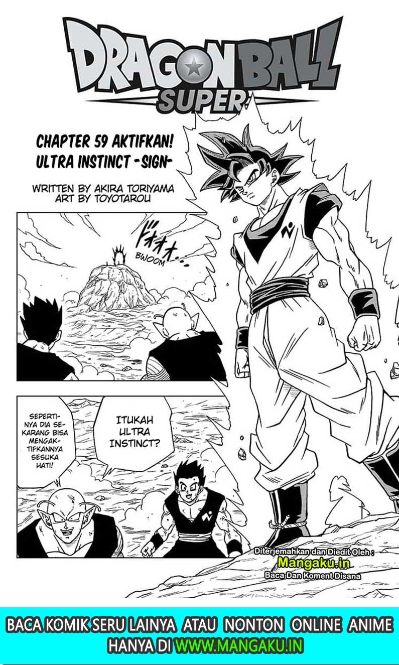 Dragon Ball Super chapter 59