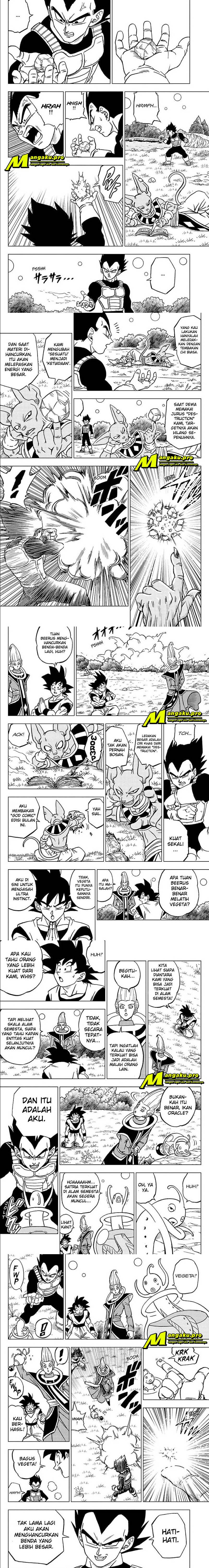 Dragon Ball Super Chapter 70.1 Bahasa Indonesia