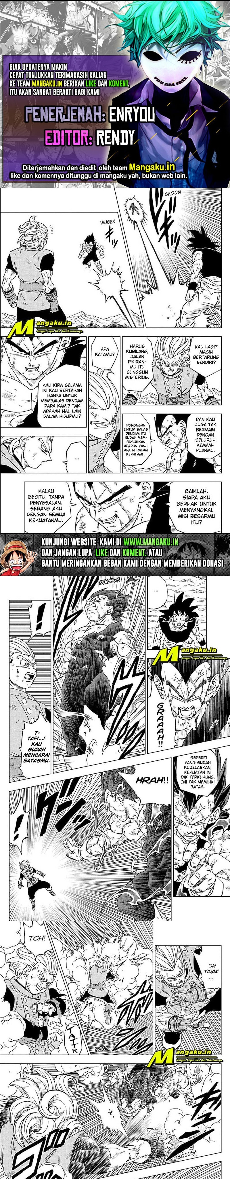 Dragon Ball Super Chapter 76.2 Bahasa Indonesia
