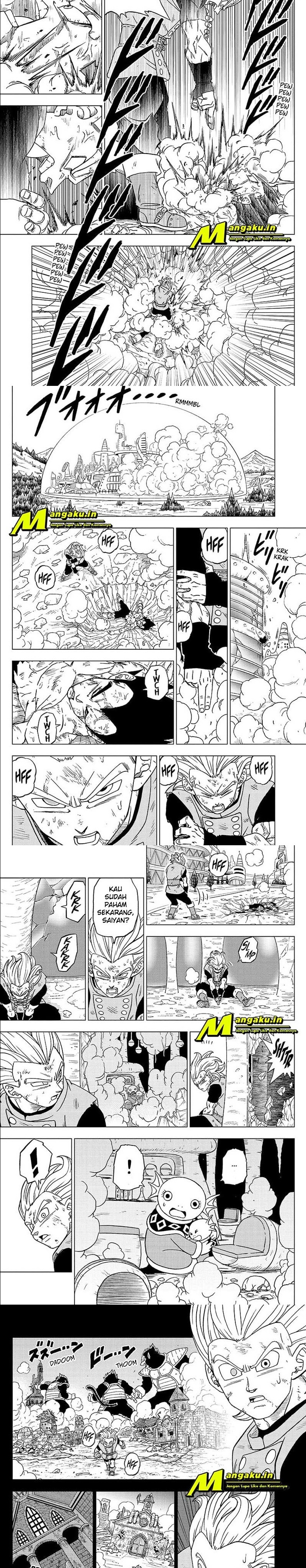 Dragon Ball Super Chapter 76.2 Bahasa Indonesia