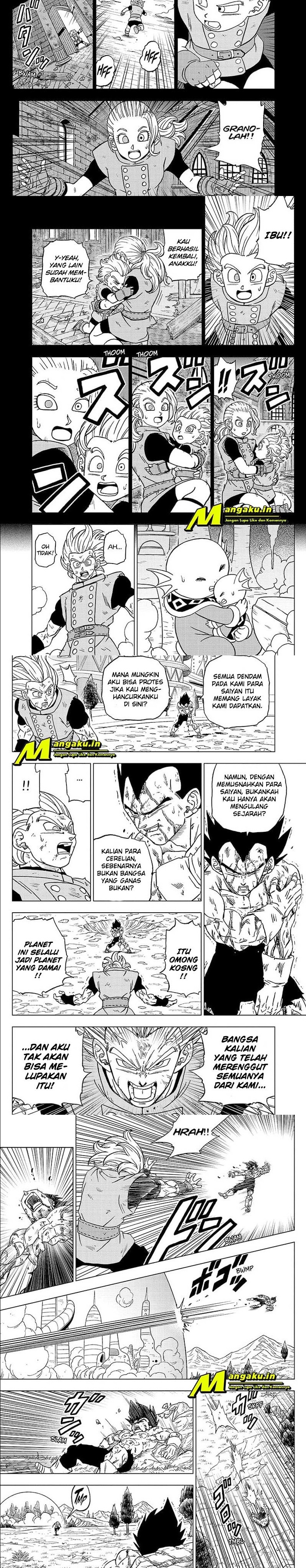 Dragon Ball Super Chapter 76.2 Bahasa Indonesia