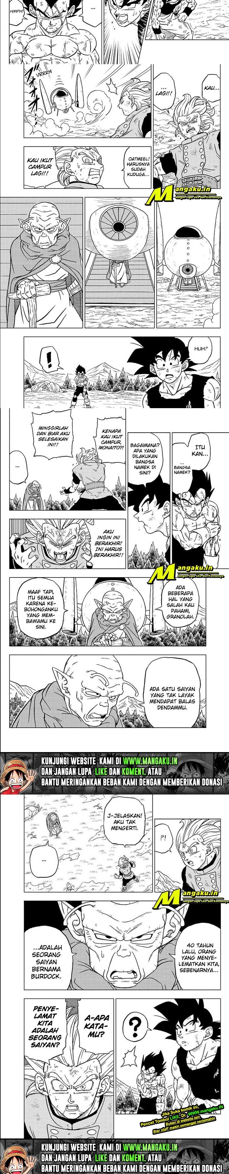 Dragon Ball Super Chapter 76.2 Bahasa Indonesia