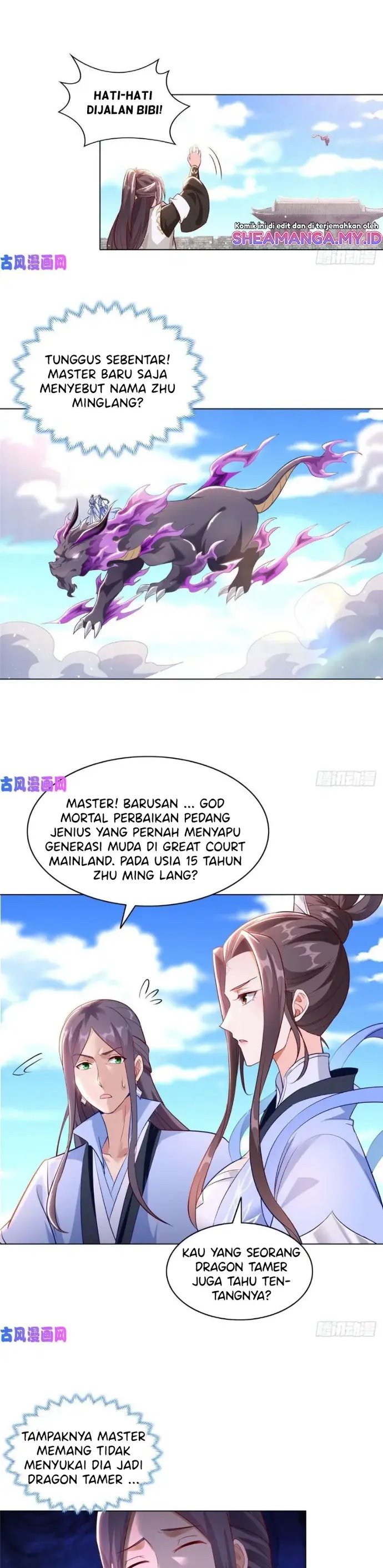Dragon Master Chapter 46 Bahasa Indonesia