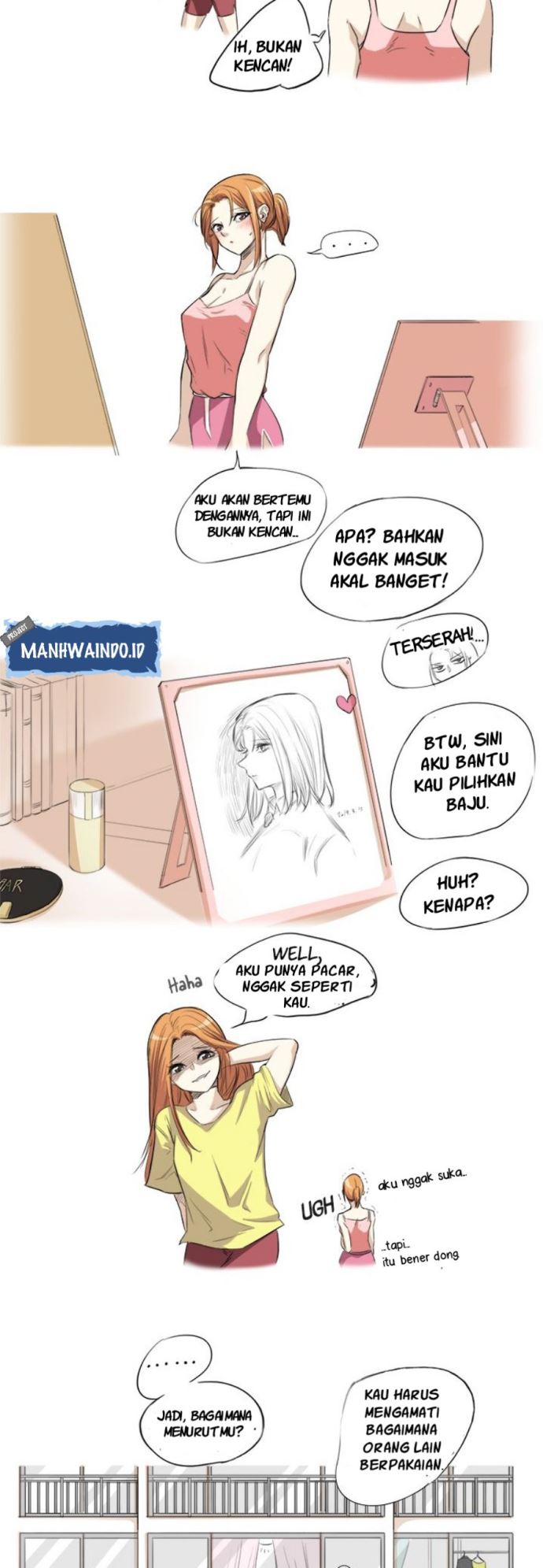 Drawing Romance Chapter 04 Bahasa Indonesia