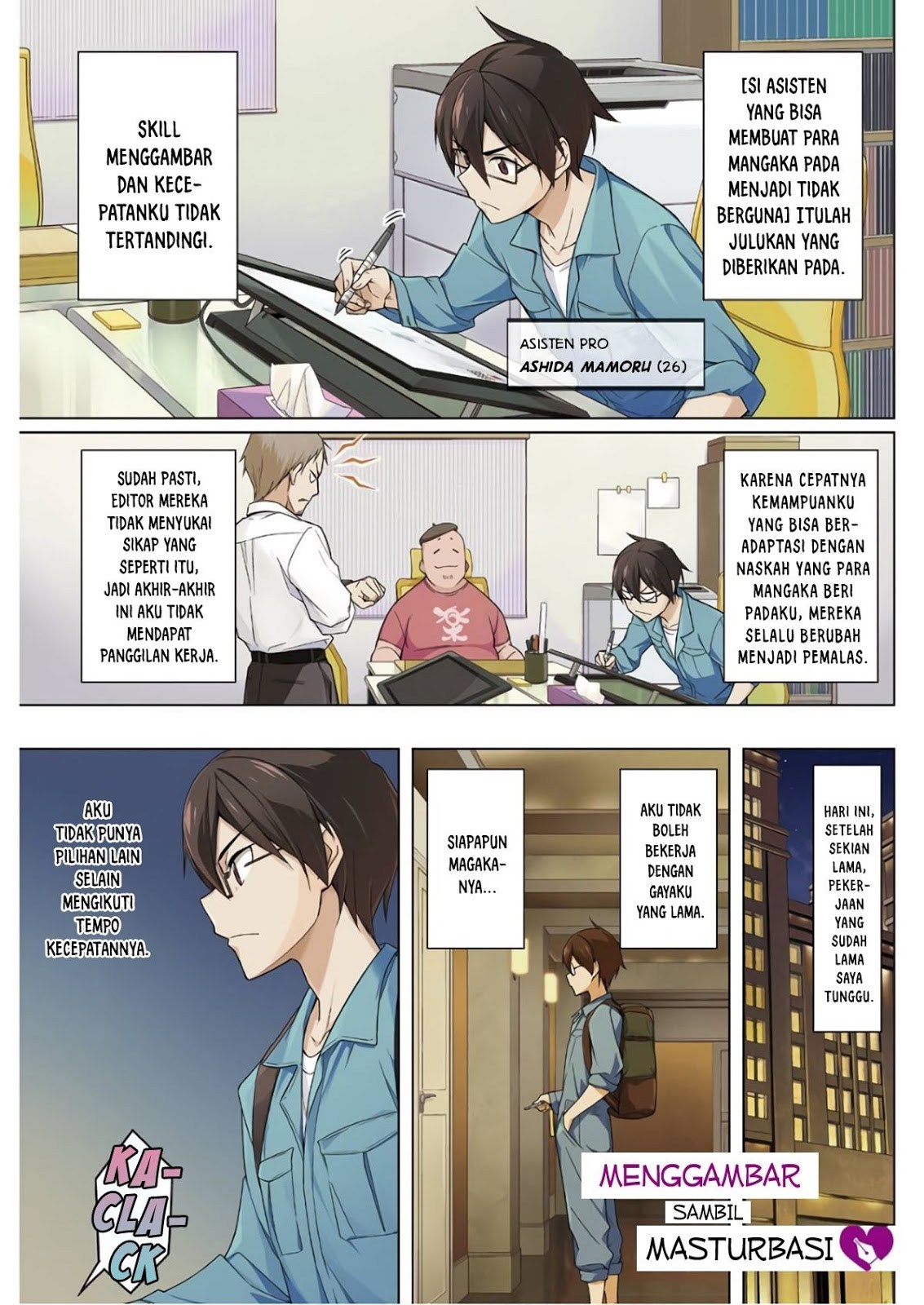 Drawing While Masturbating Chapter 01 Bahasa Indonesia