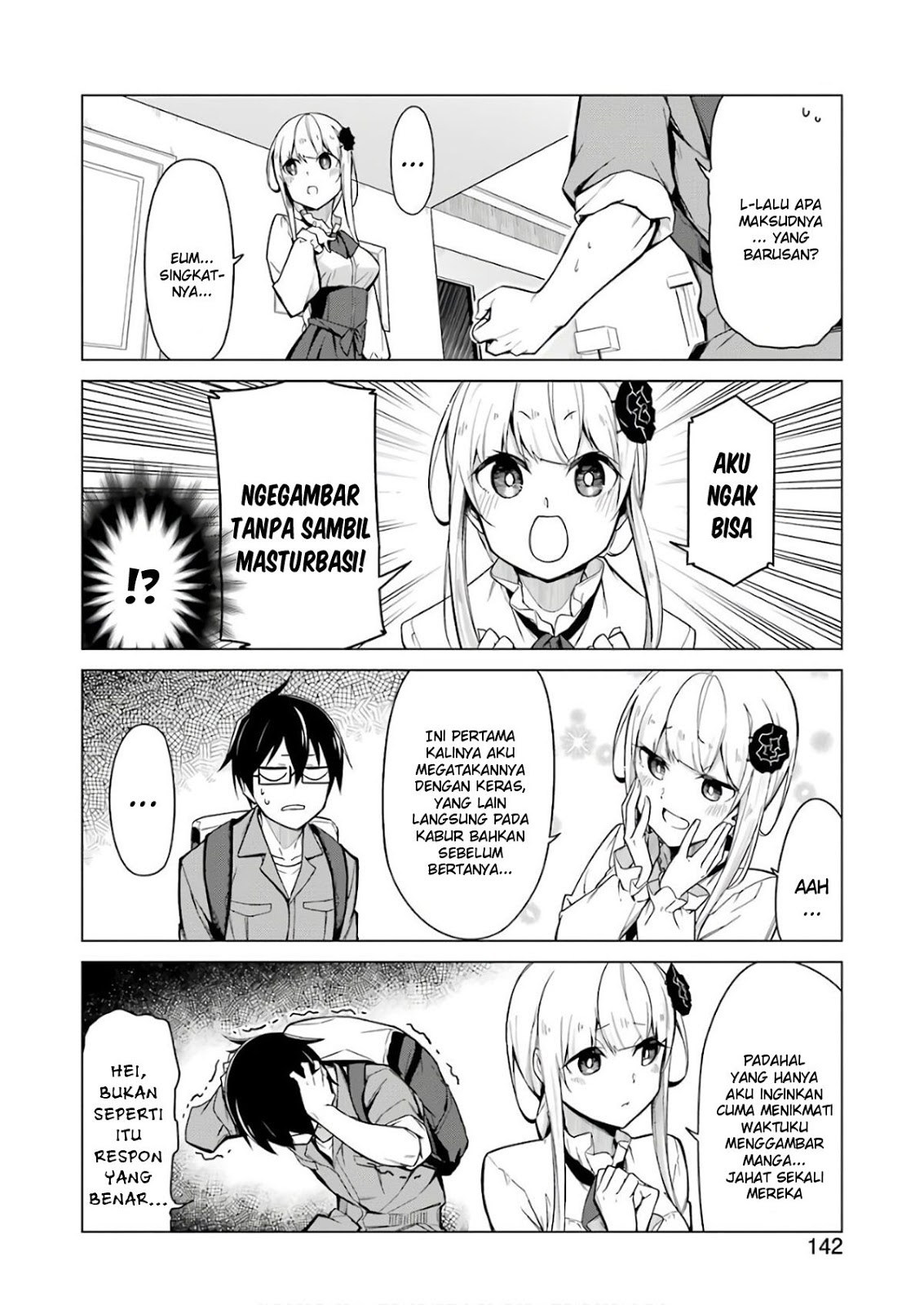 Drawing While Masturbating Chapter 01 Bahasa Indonesia