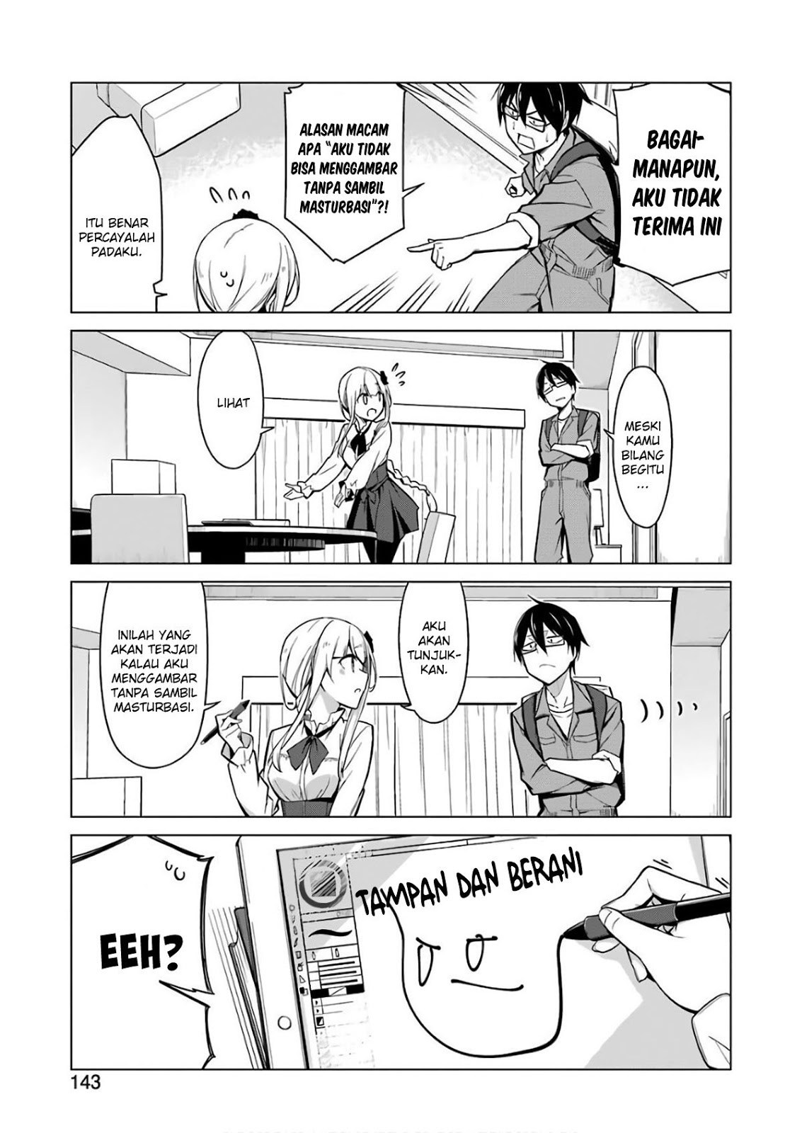 Drawing While Masturbating Chapter 01 Bahasa Indonesia