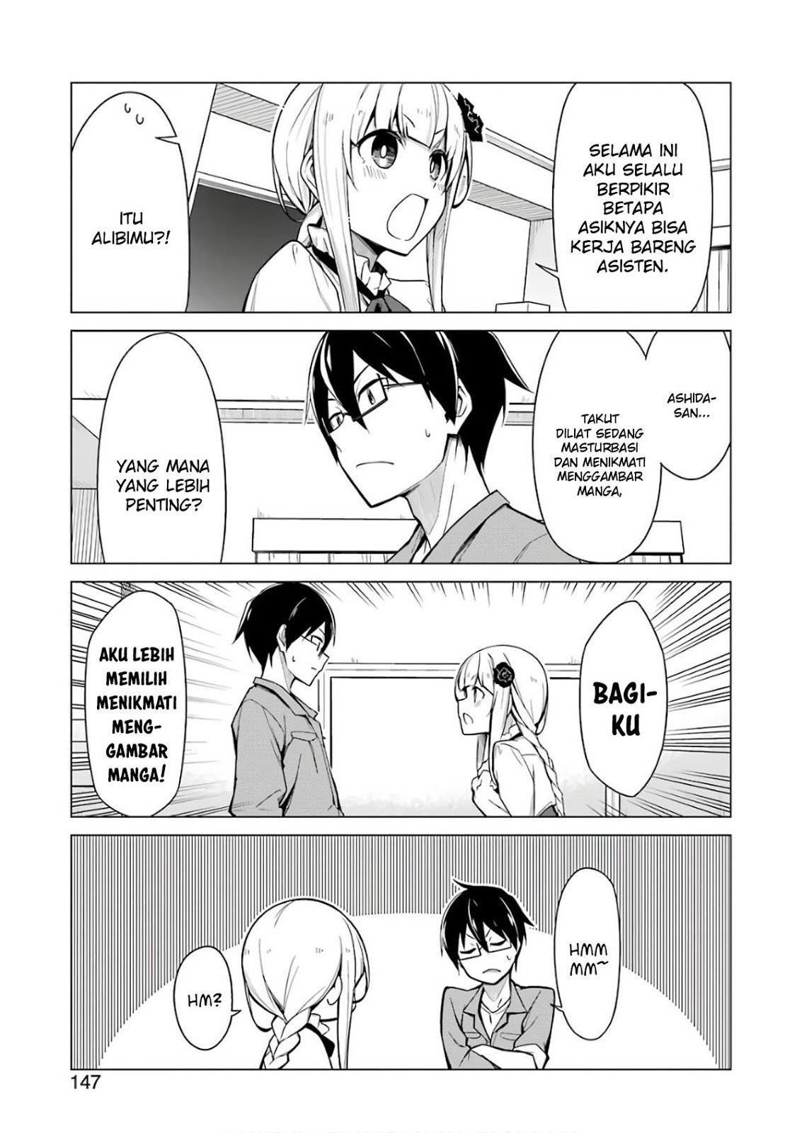 Drawing While Masturbating Chapter 01 Bahasa Indonesia