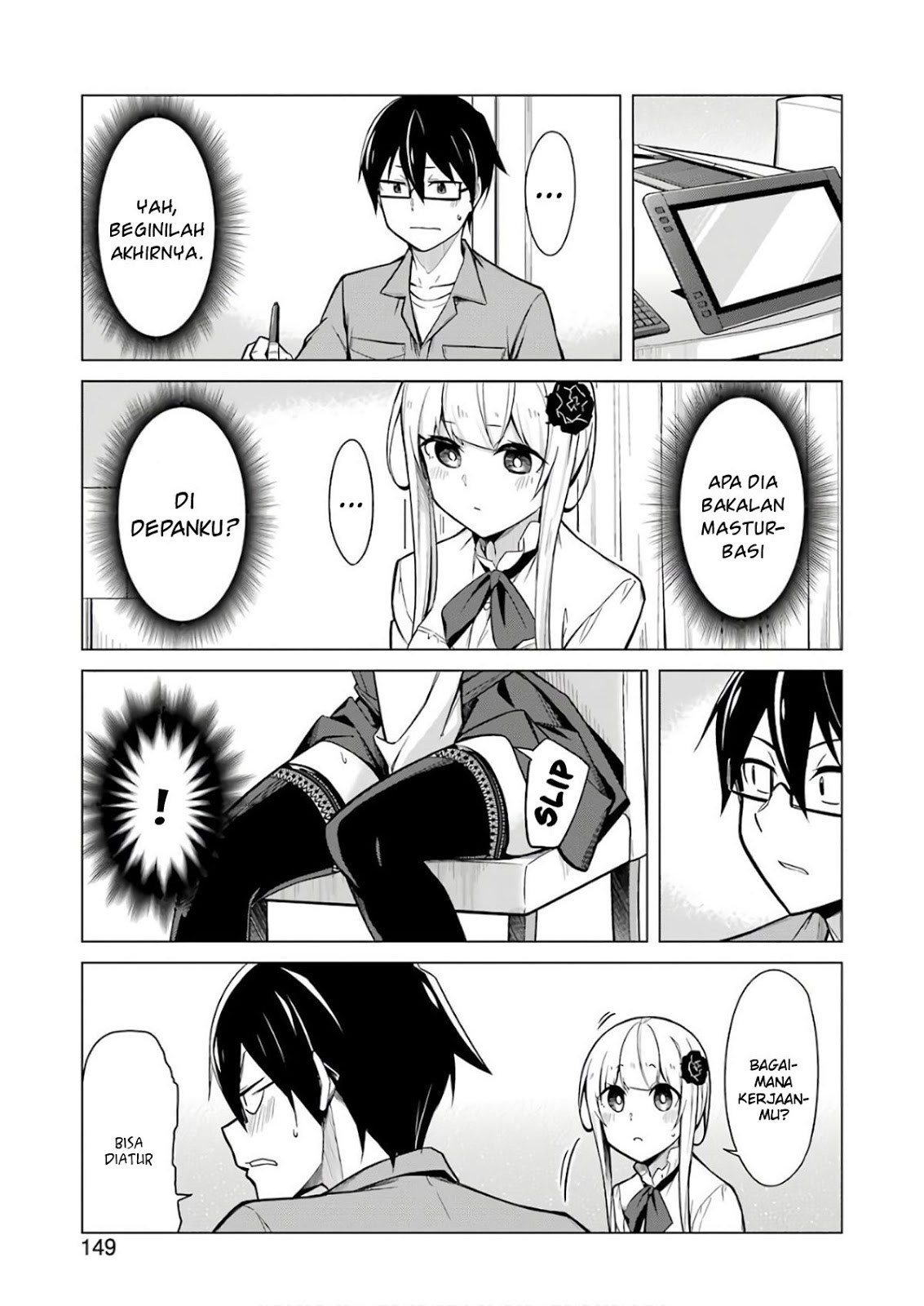 Drawing While Masturbating Chapter 01 Bahasa Indonesia