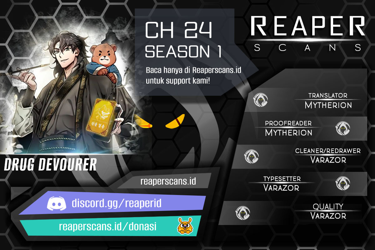 Drug Devourer Chapter 24 Bahasa Indonesia