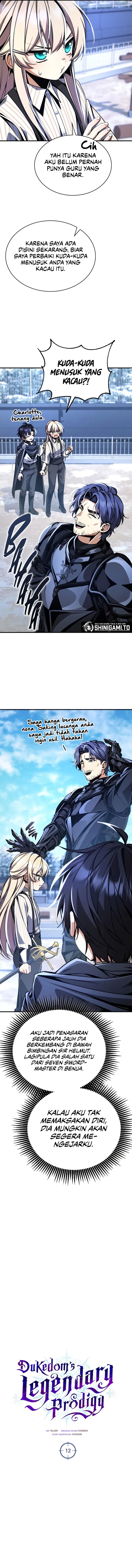 Dukedome’s Legendary Prodigy Chapter 12 Bahasa Indonesia