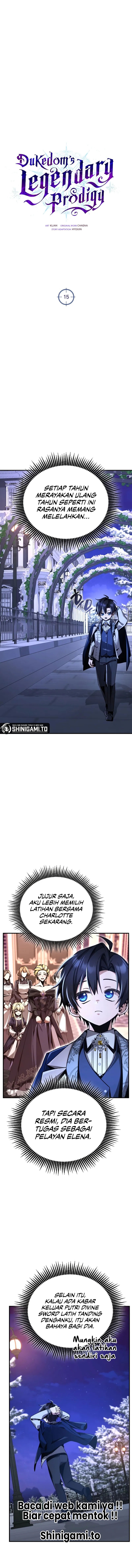 Dukedome’s Legendary Prodigy Chapter 15 Bahasa Indonesia