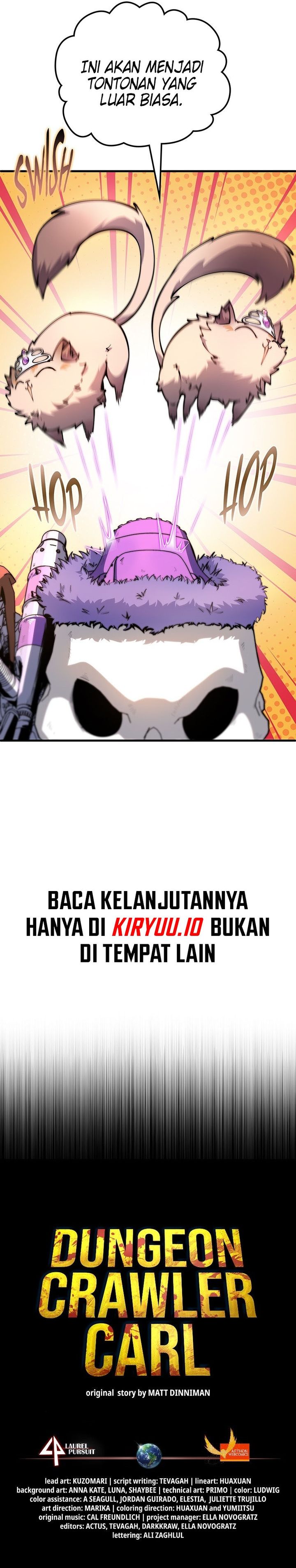 Dungeon Crawler Carl Chapter 13 Bahasa Indonesia