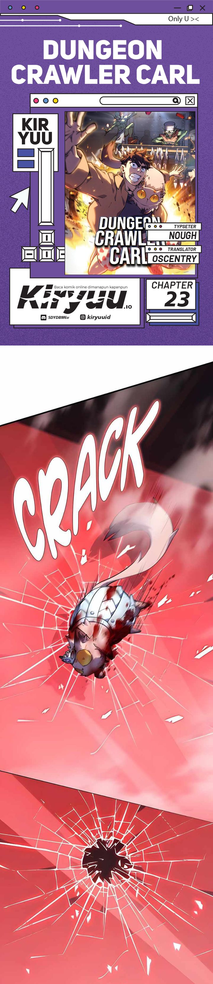 Dungeon Crawler Carl Chapter 23 Bahasa Indonesia