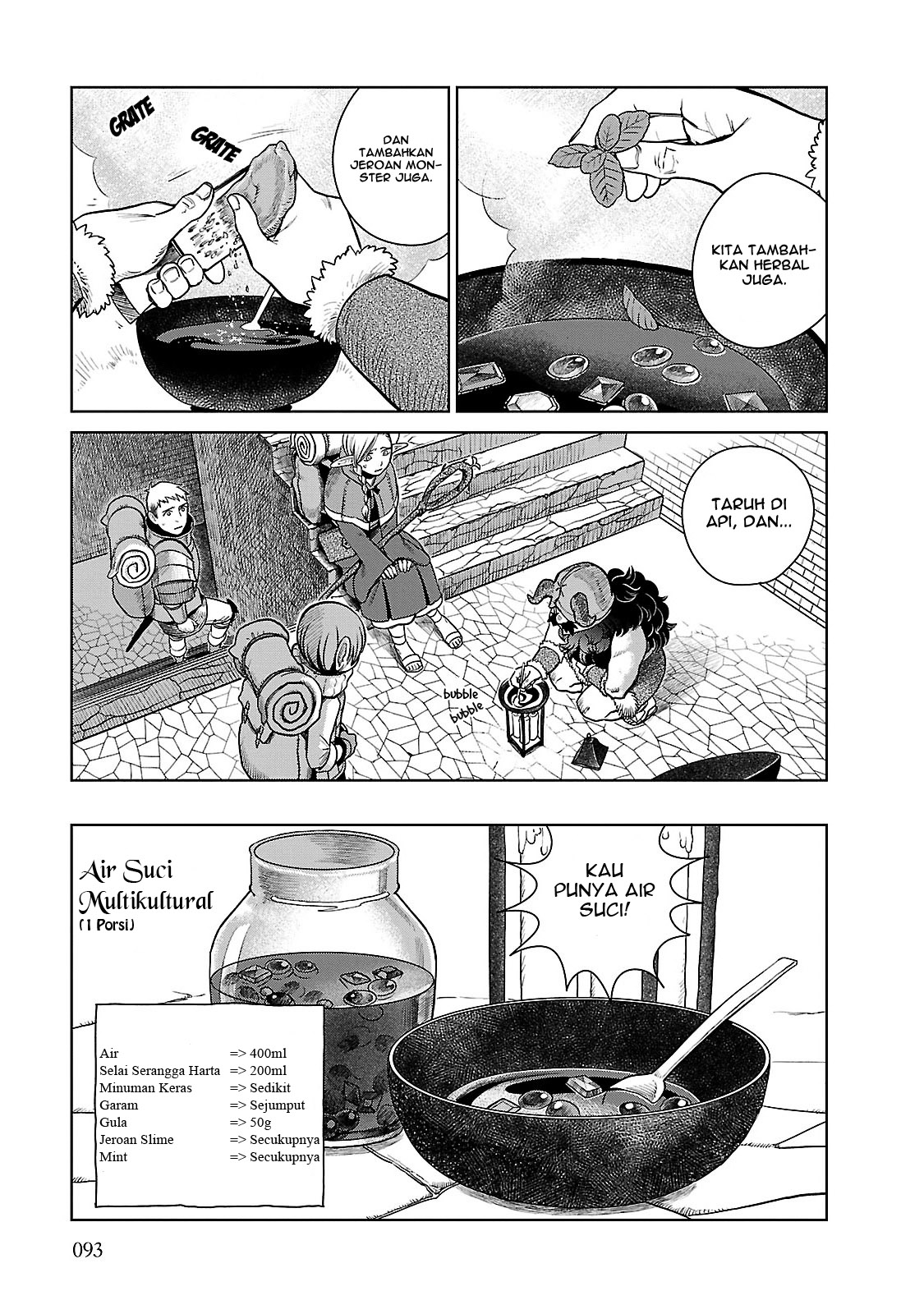 Dungeon Meshi Chapter 11 Bahasa Indonesia