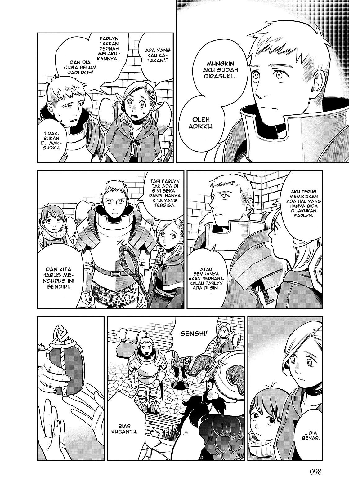 Dungeon Meshi Chapter 11 Bahasa Indonesia