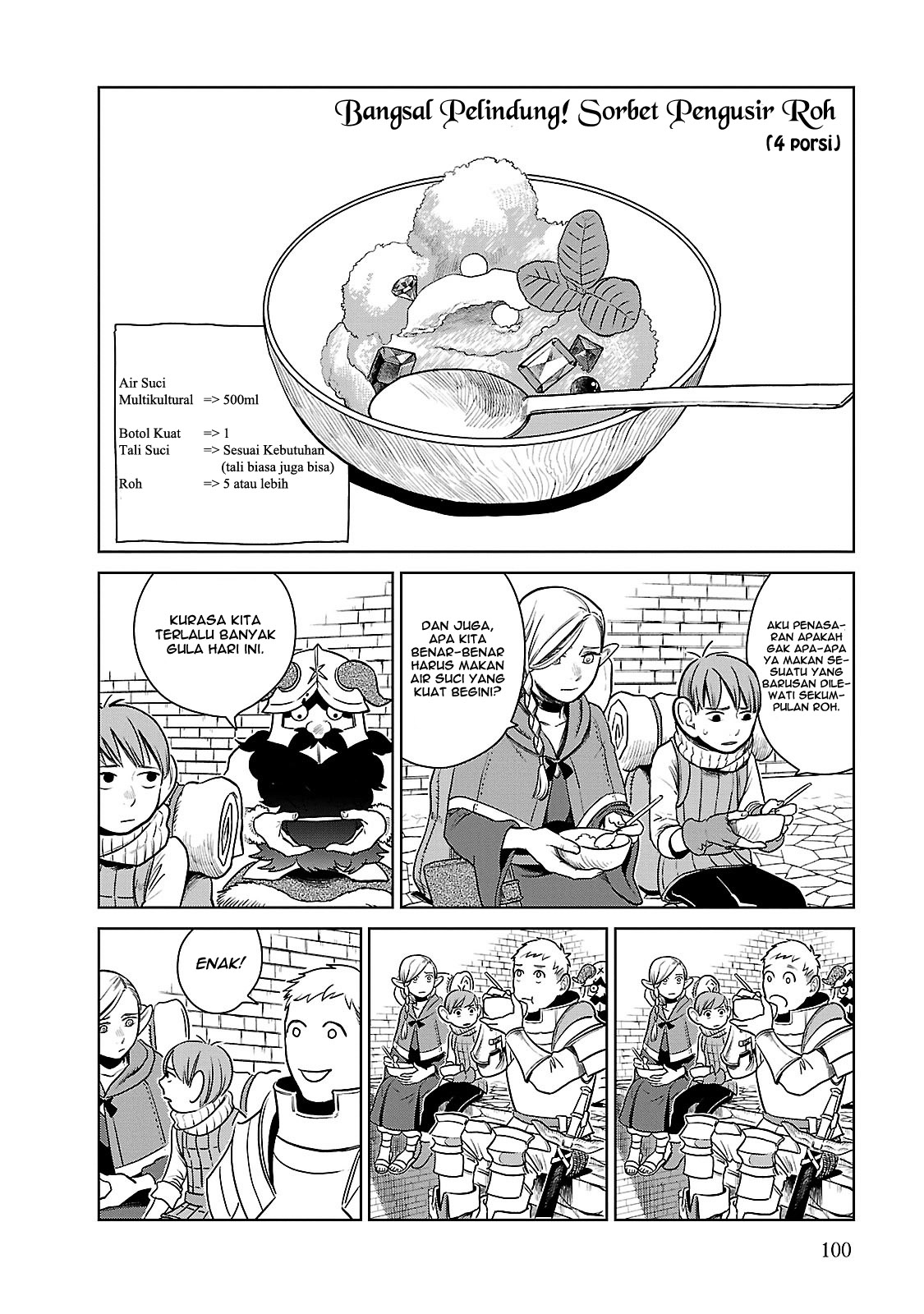Dungeon Meshi Chapter 11 Bahasa Indonesia