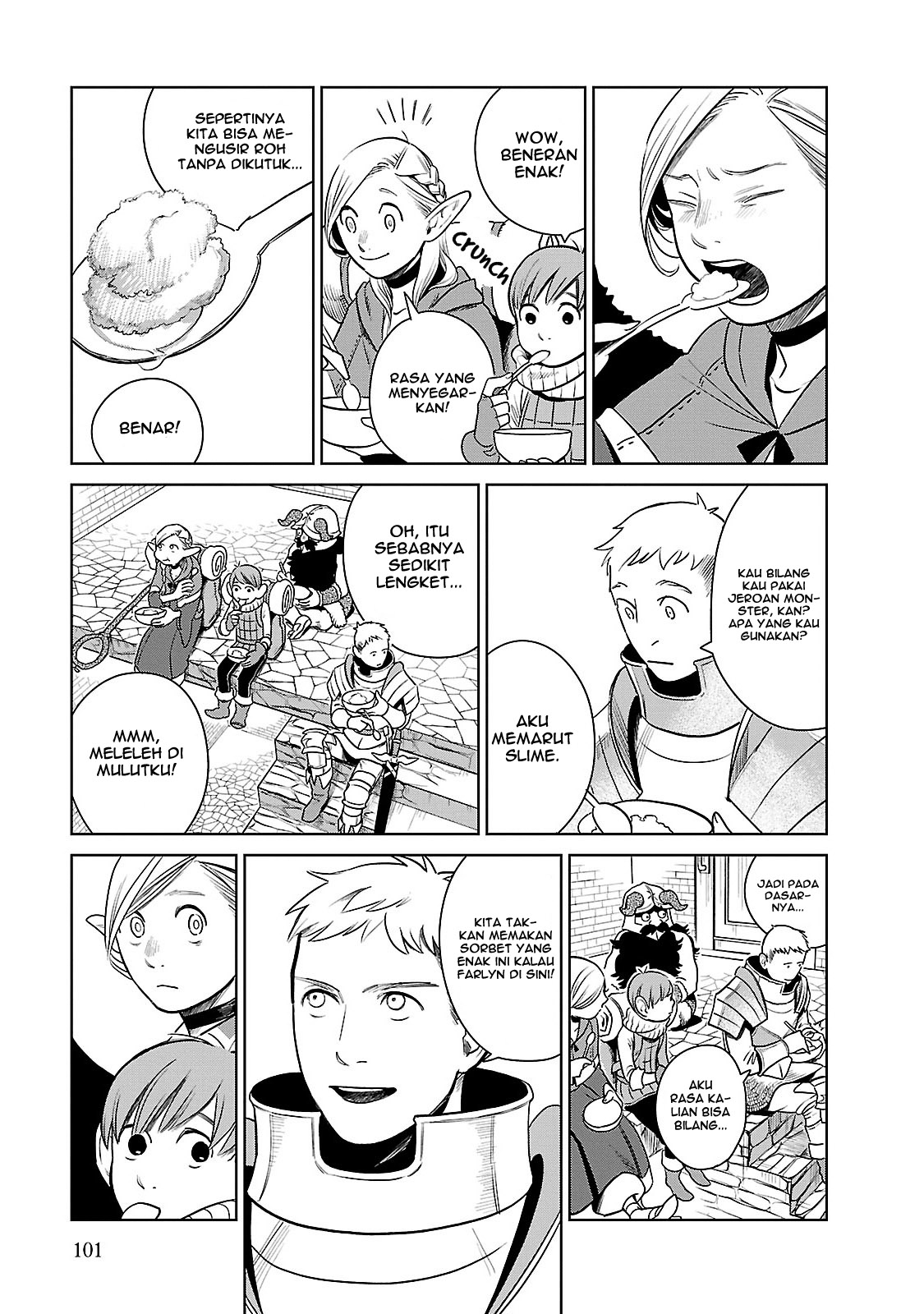 Dungeon Meshi Chapter 11 Bahasa Indonesia