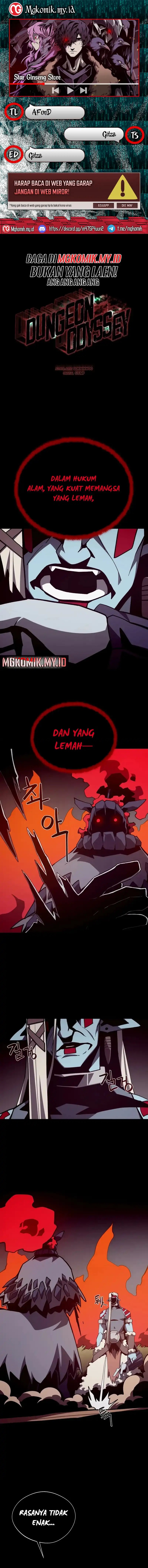 Dungeon Odyssey Chapter 136 Bahasa Indonesia
