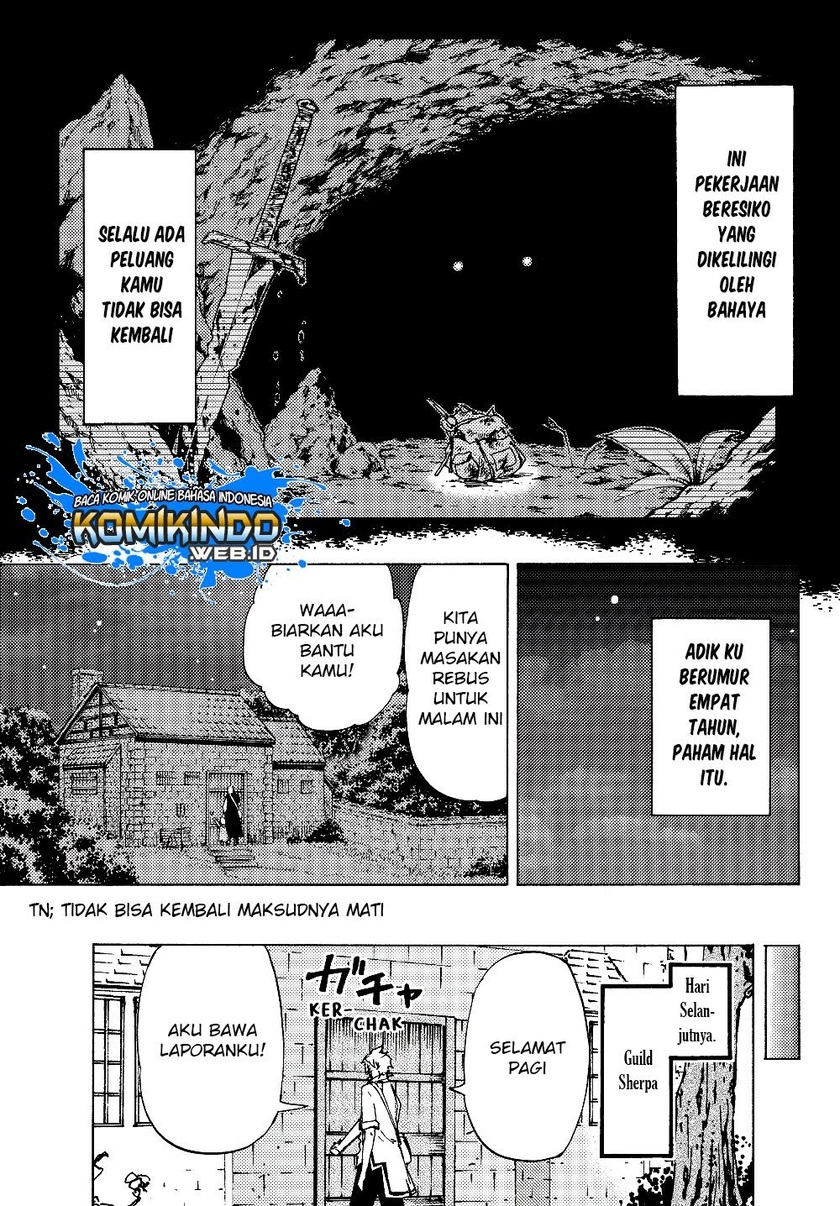 Dungeon Sherpa Chapter 01.2 Bahasa Indonesia