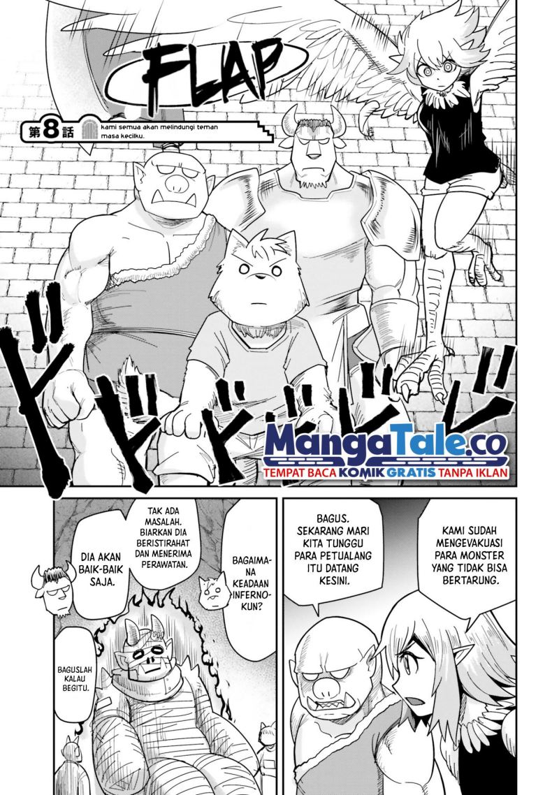 Dungeon no Osananajimi Chapter 08 Bahasa Indonesia