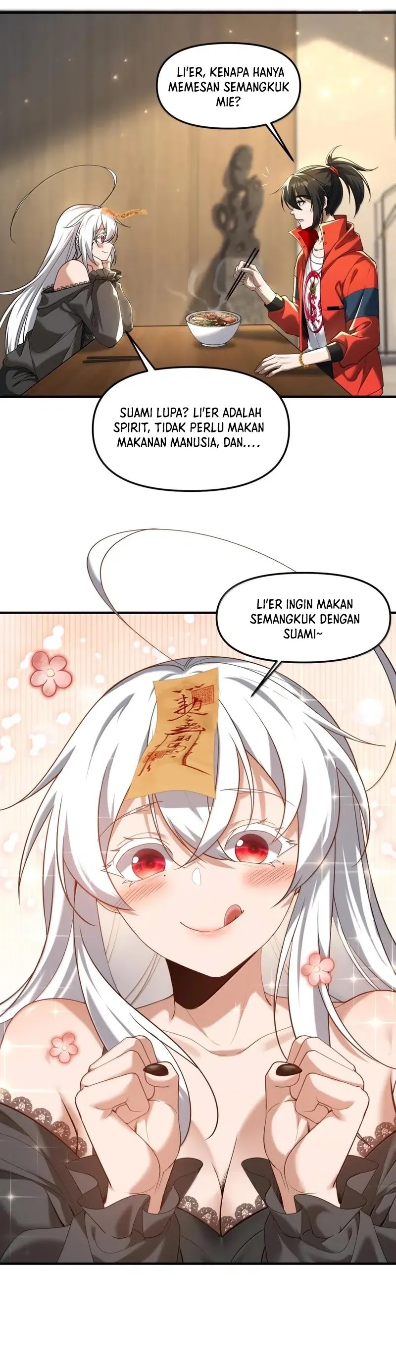 During The Live Streaming, I Proposed To A Female Ghost chapter 77