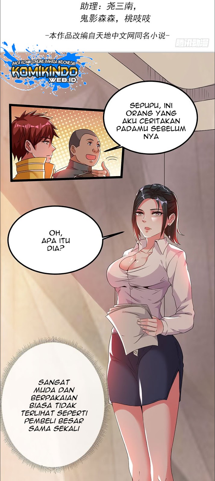 Dushi Xian Wang Chapter 11 Bahasa Indonesia