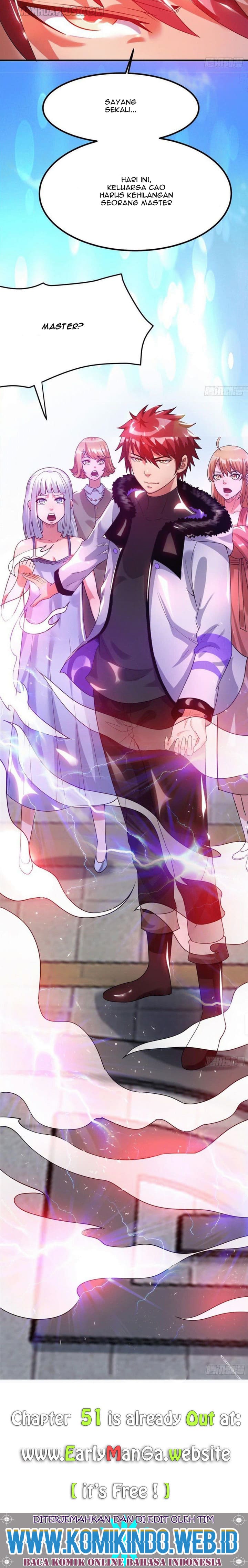 Dushi Xian Wang Chapter 50 Bahasa Indonesia