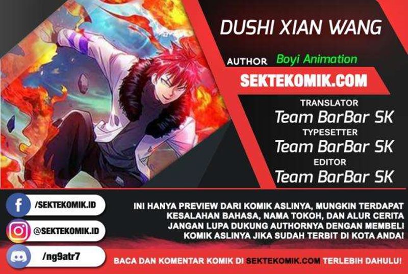 Dushi Xian Wang Chapter 91 Bahasa Indonesia