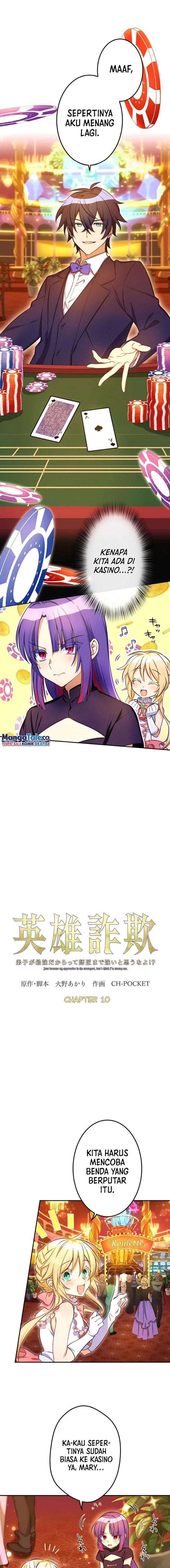 Eiyuu Sagi – Deshi ga Saikyou Dakaratte Shishou Made Tsuyoi to Omouna yo!? chapter 10