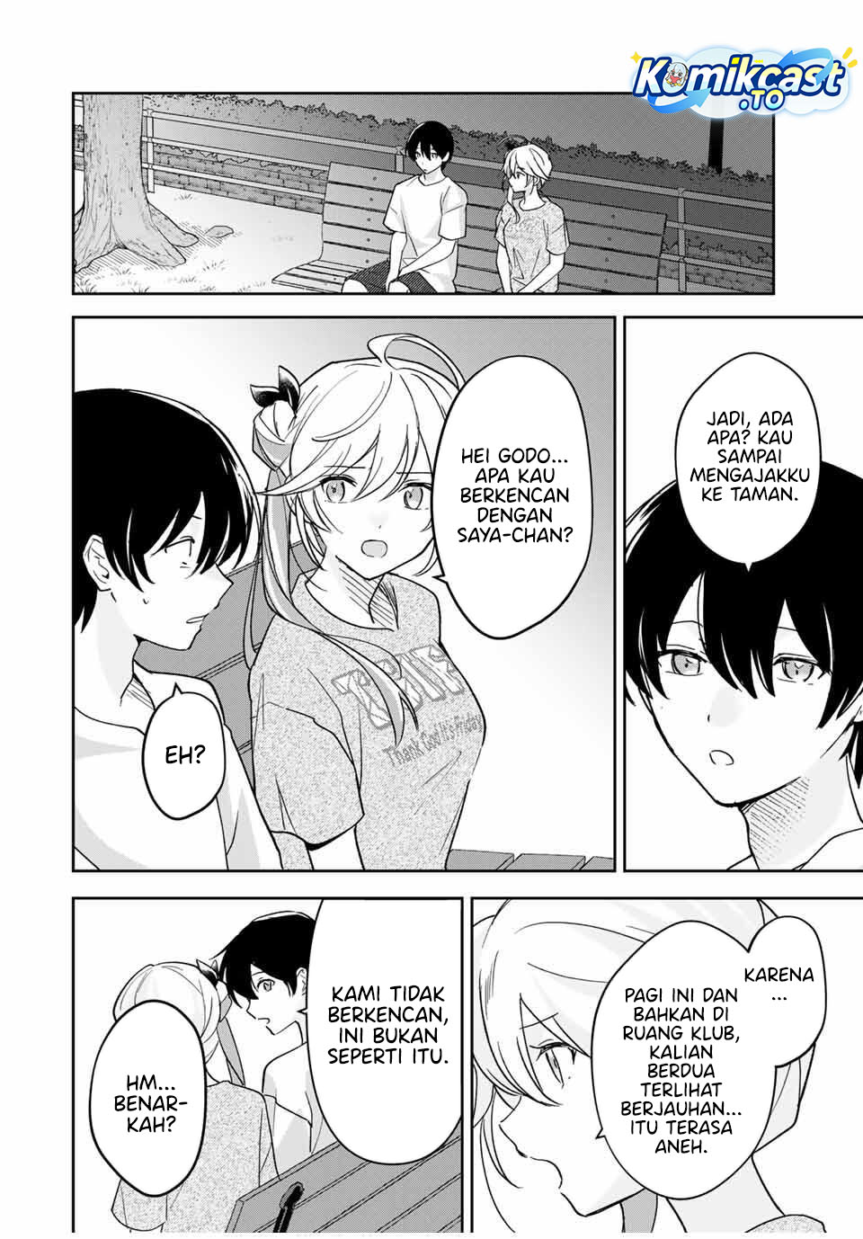 Eiyuu to Majo no Tensei Rabu Kome Chapter 28 Bahasa Indonesia