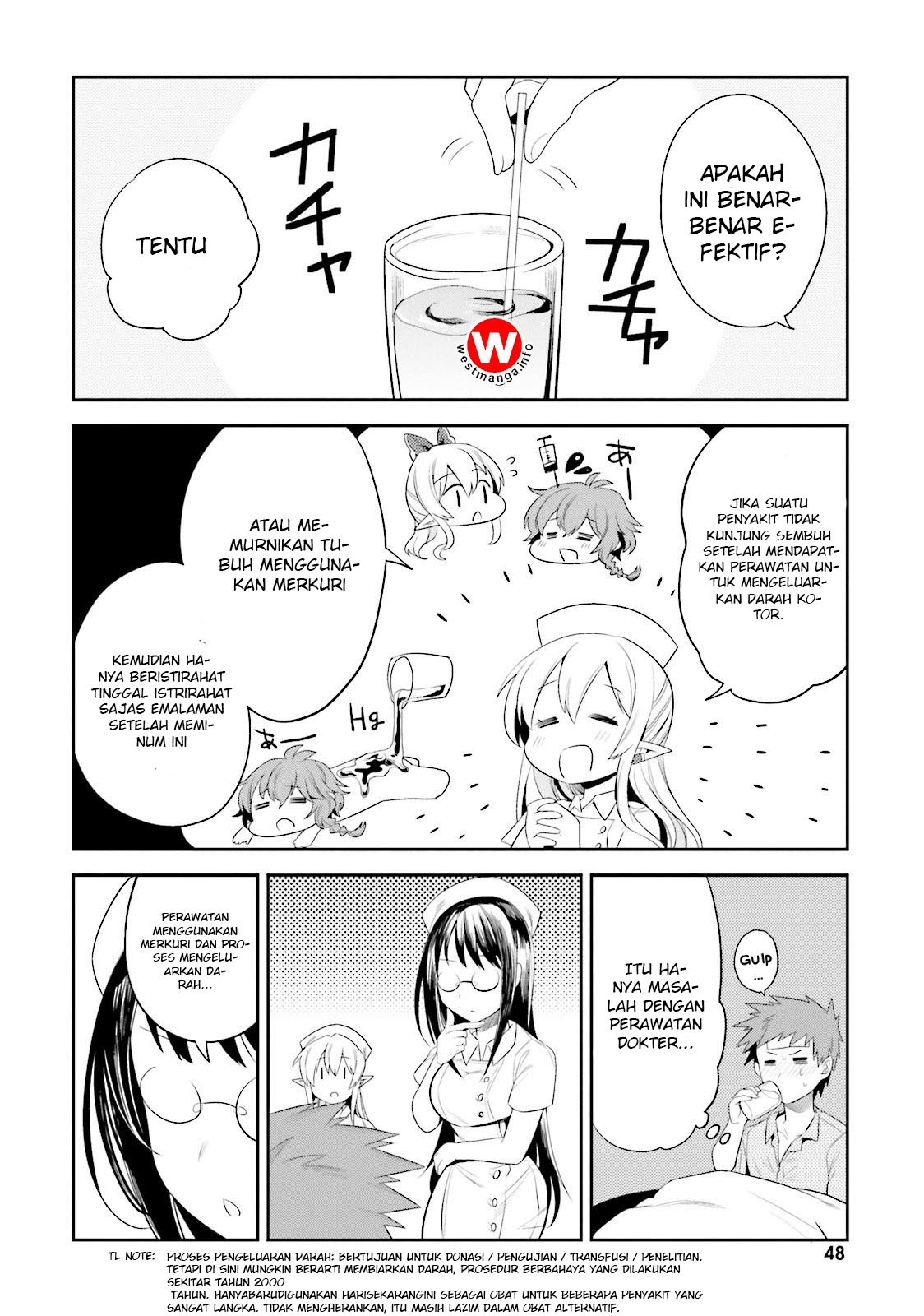 Elf Yome to Hajimeru Isekai Ryoushu Seikatsu Chapter 08 Bahasa Indonesia