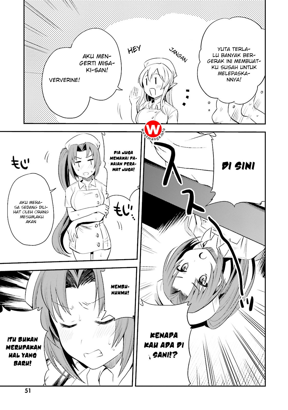 Elf Yome to Hajimeru Isekai Ryoushu Seikatsu Chapter 08 Bahasa Indonesia
