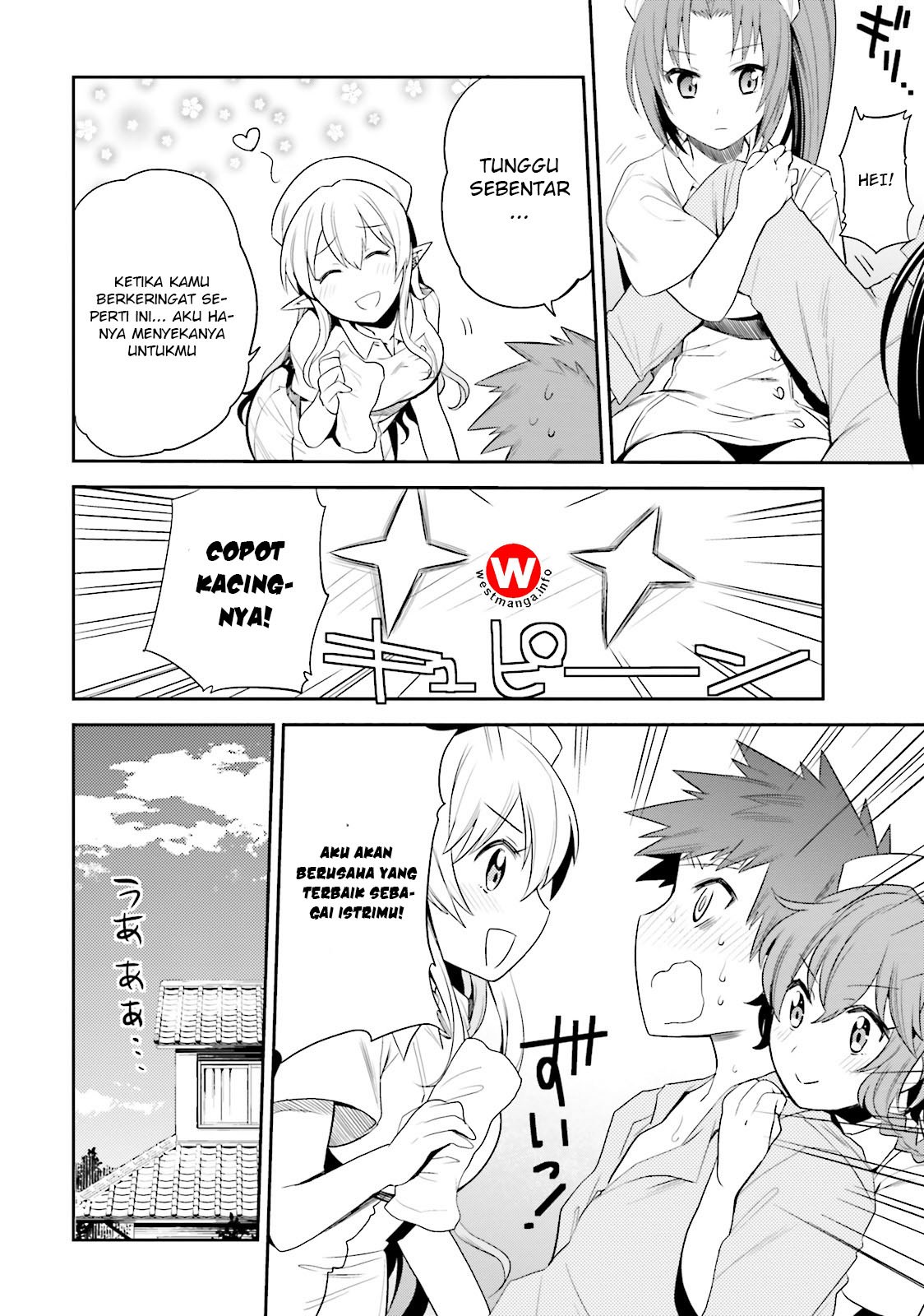 Elf Yome to Hajimeru Isekai Ryoushu Seikatsu Chapter 08 Bahasa Indonesia