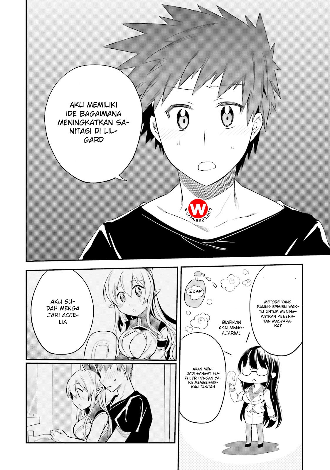 Elf Yome to Hajimeru Isekai Ryoushu Seikatsu Chapter 08 Bahasa Indonesia