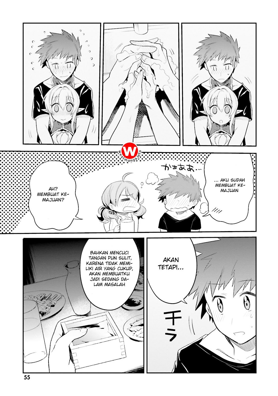 Elf Yome to Hajimeru Isekai Ryoushu Seikatsu Chapter 08 Bahasa Indonesia