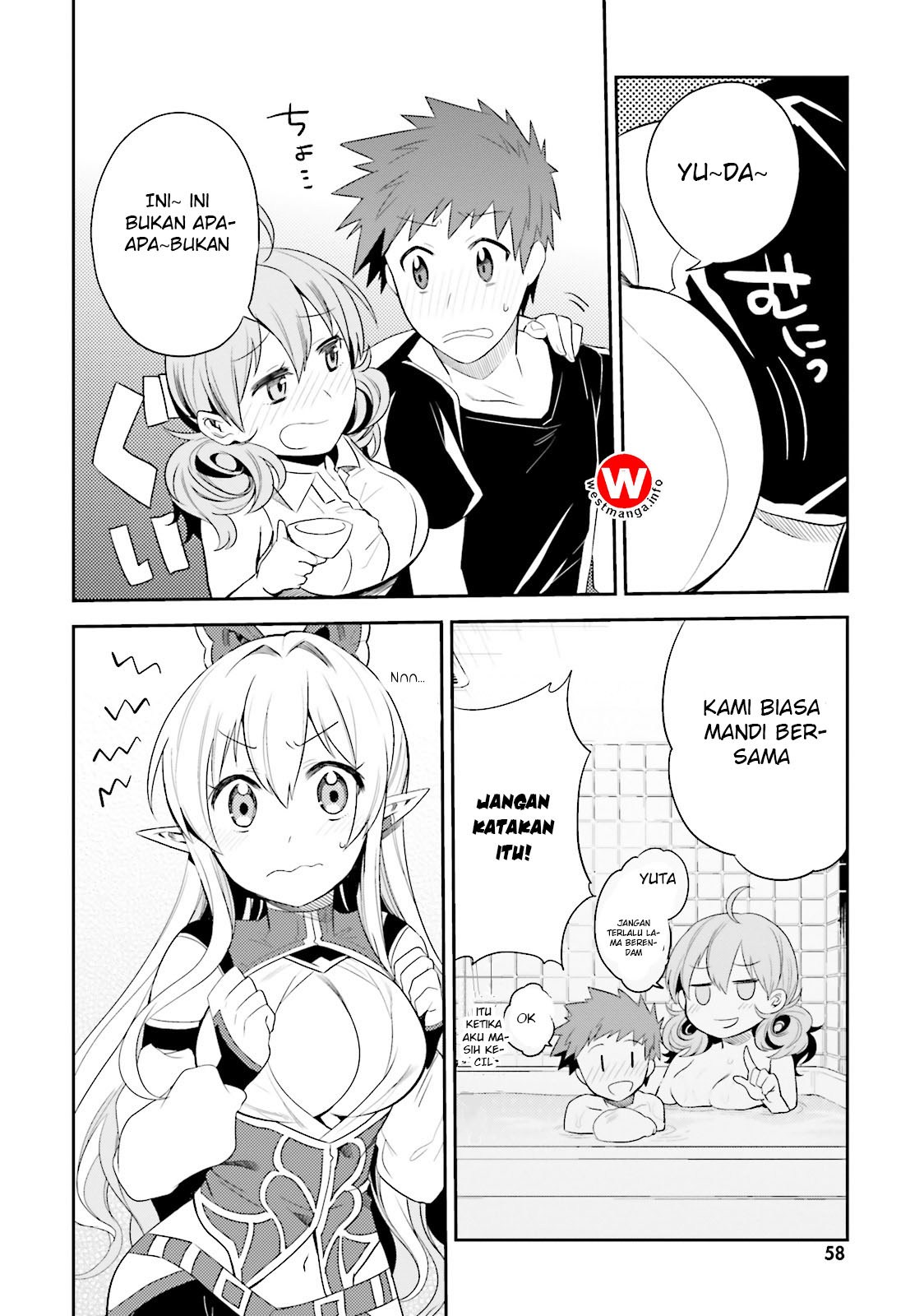 Elf Yome to Hajimeru Isekai Ryoushu Seikatsu Chapter 08 Bahasa Indonesia