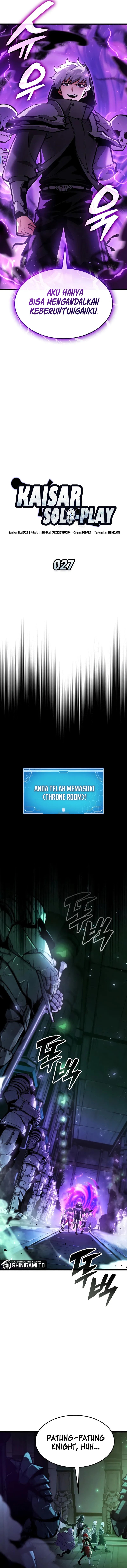 Emperor Of Solo Play Chapter 27 Bahasa Indonesia