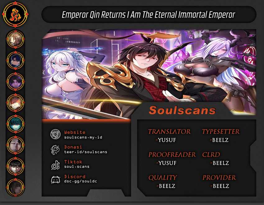 Emperor Qin Returns I Am The Eternal Immortal Emperor chapter 1