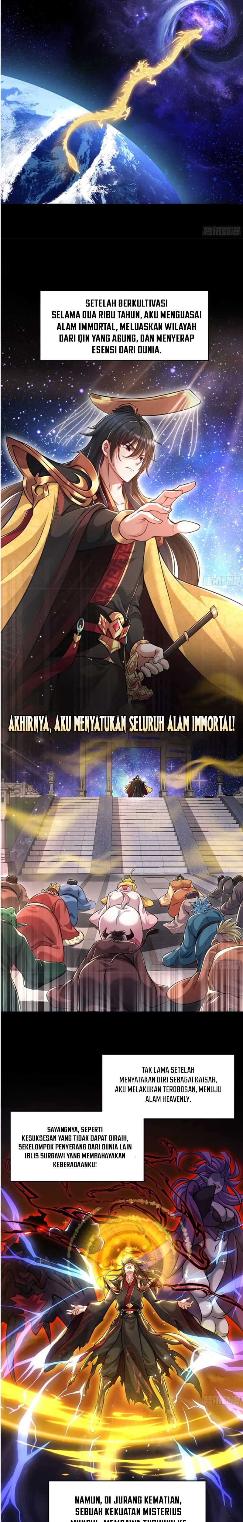 Emperor Qin Returns I Am The Eternal Immortal Emperor chapter 1