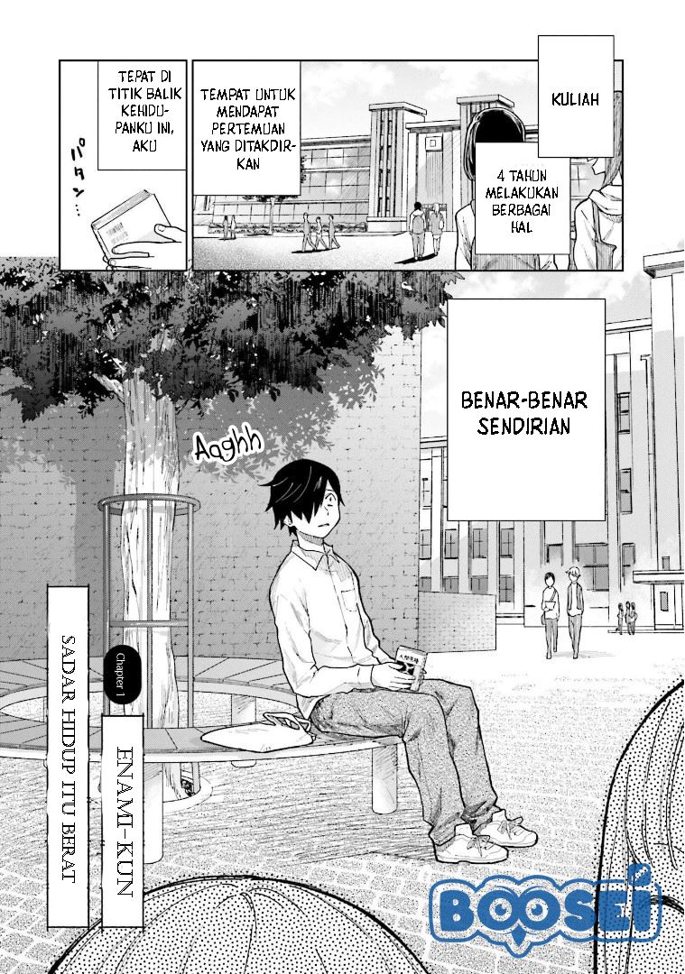 Enami-kun wa Ikiru no ga chapter 1
