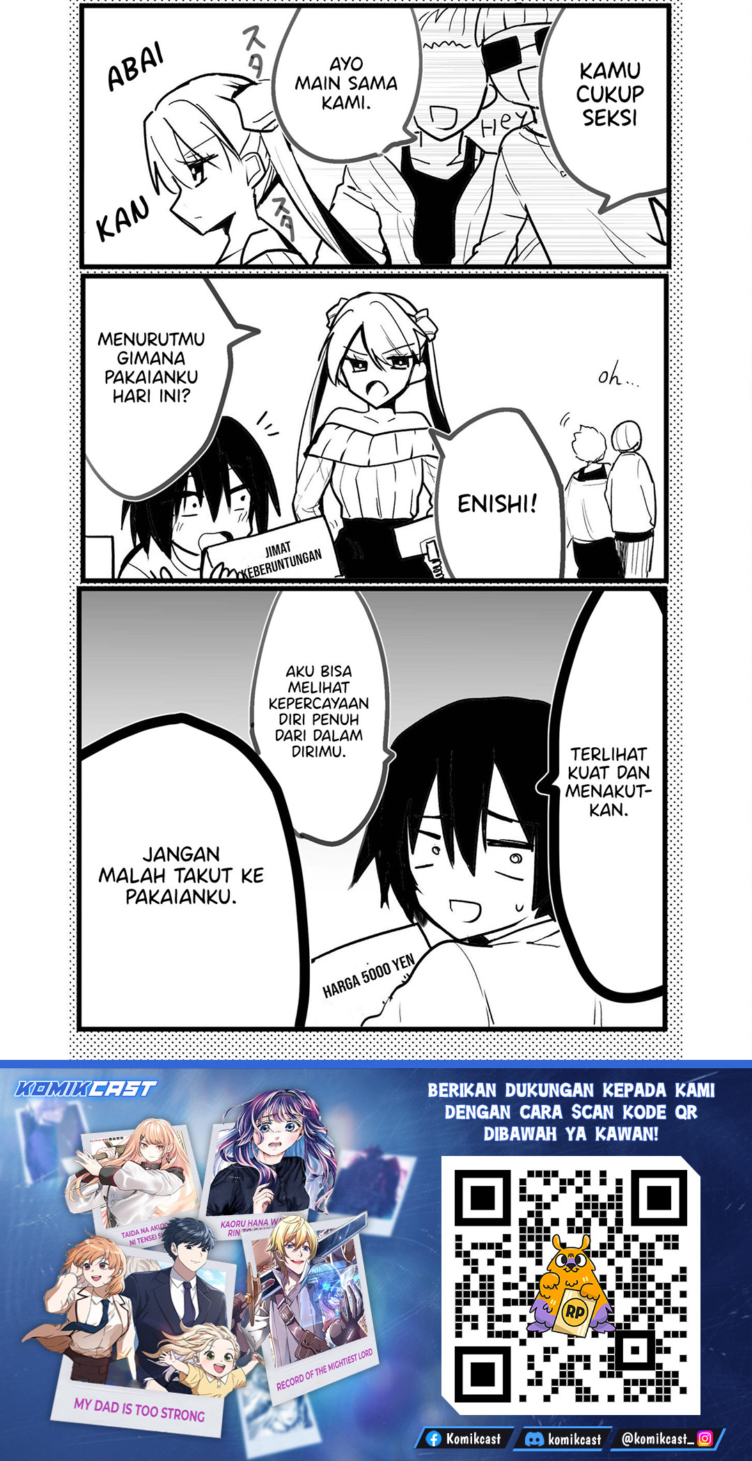 Enishi-kun wa Masho (Harem) Taishitsu ni Mezamemashita Chapter 10 Bahasa Indonesia