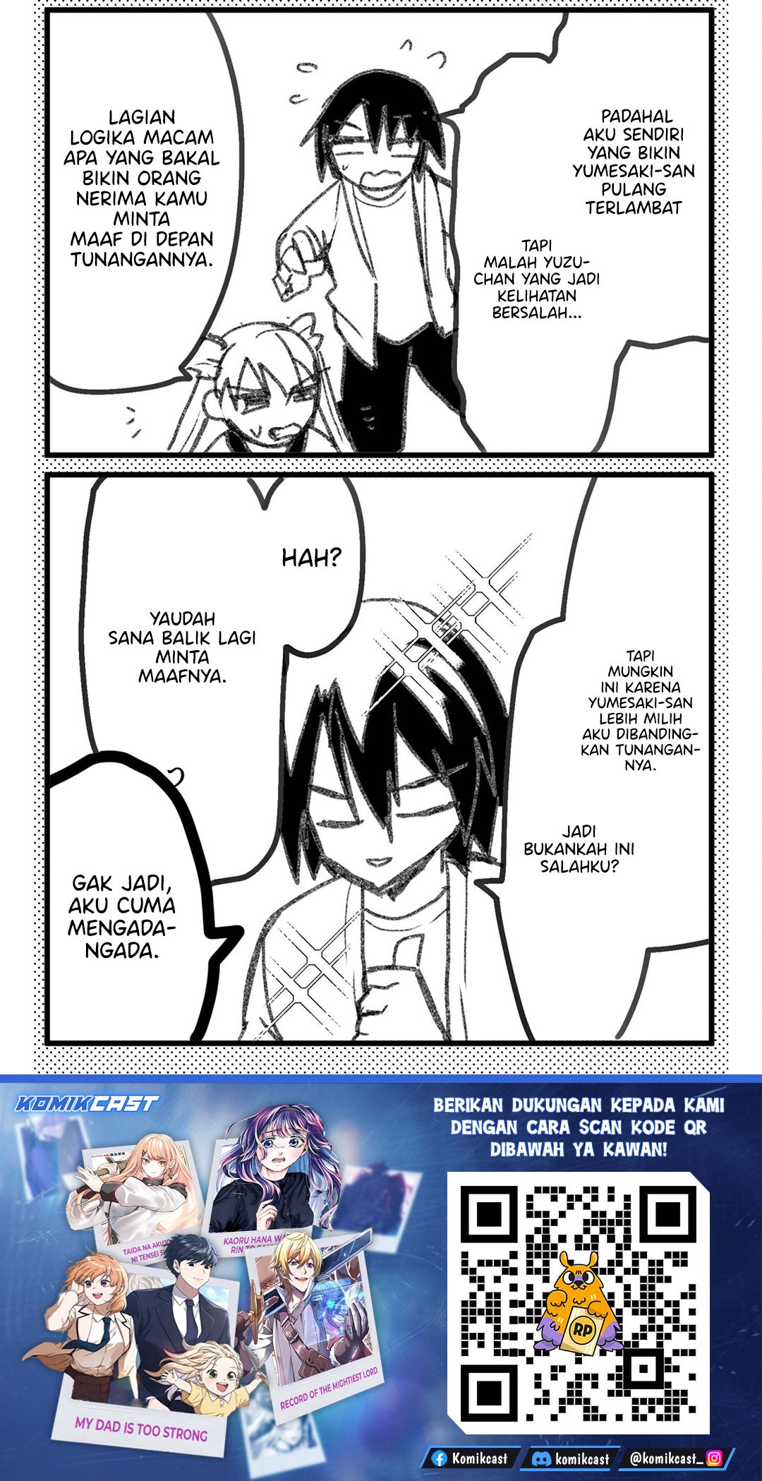 Enishi-kun wa Masho (Harem) Taishitsu ni Mezamemashita Chapter 14 Bahasa Indonesia
