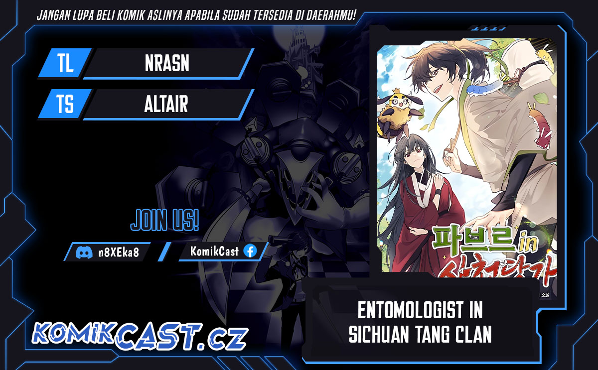 Entomologist in Sichuan Tang Clan Chapter 01 Bahasa Indonesia