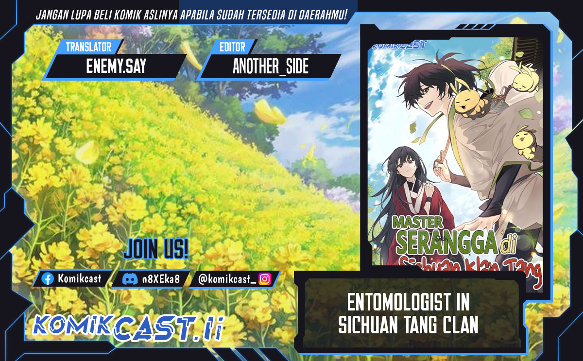 Entomologist in Sichuan Tang Clan Chapter 52 Bahasa Indonesia